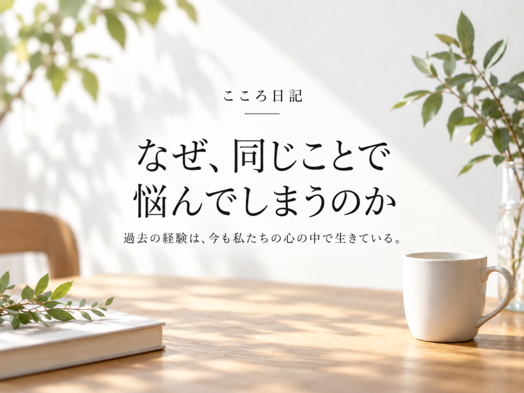 こころ日記｜なぜ、同じことで悩んでしまうのか